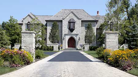 Luxury Custom Home Stone Construction Cangelosi Stone Construction