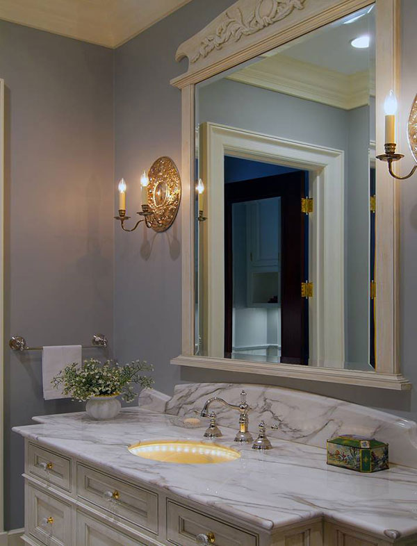 Luxury Residential Bathroom Custom Vanity
