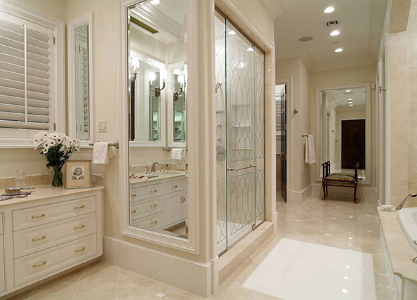 Luxury Residential Bathroom Marble Bathroom