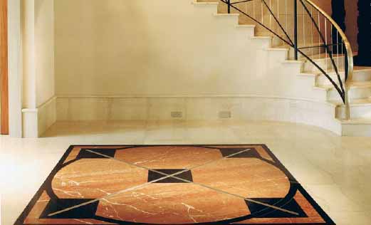 Precision Stone Fabricator Marble Floor Deisign